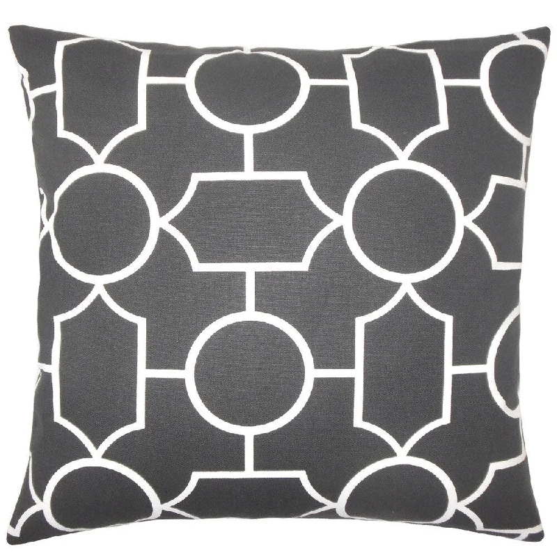 Samoset Geometric Euro Sham Ebony