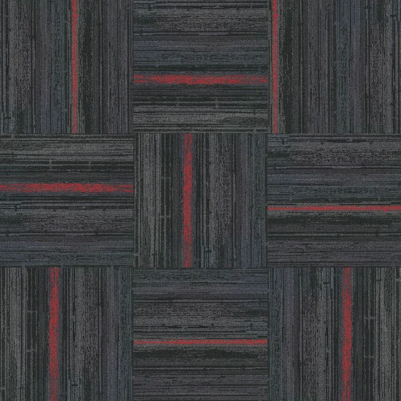 Next Floor Carpet Tile Context 706001 Midnight 19.7" x 39.4" (54 SF/Box)