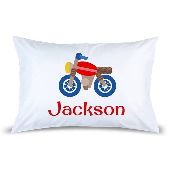 Motorbike Pillow Case