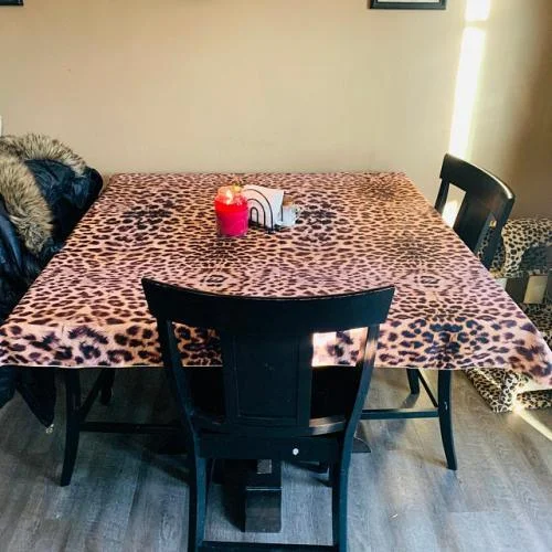 Square Animal Print Tablecloths