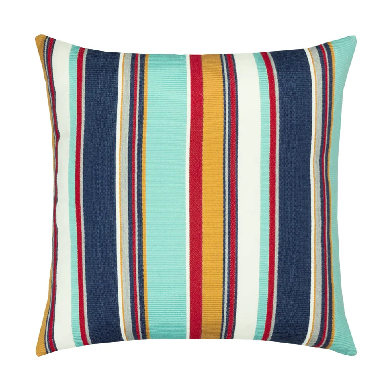 20" Square Elaine Smith Pillow  Sicily Stripe