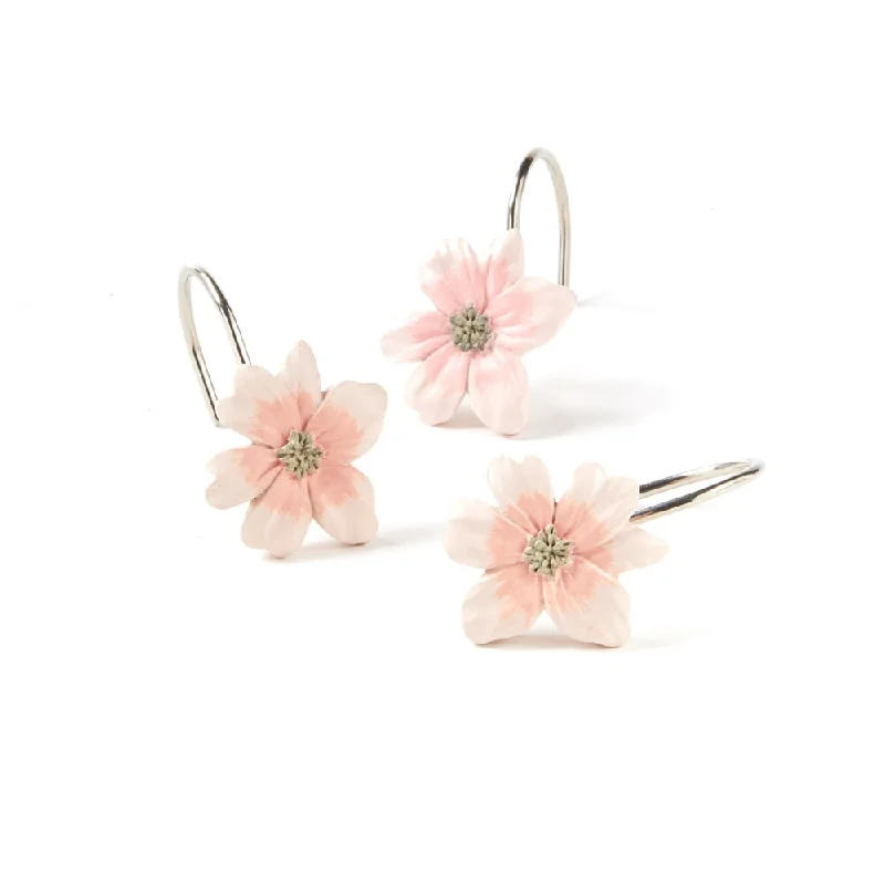 SKL Home Misty Floral Shower Curtain Hooks