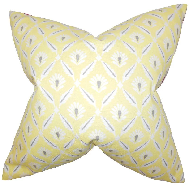 Alzbet Geometric Euro Sham Lemon