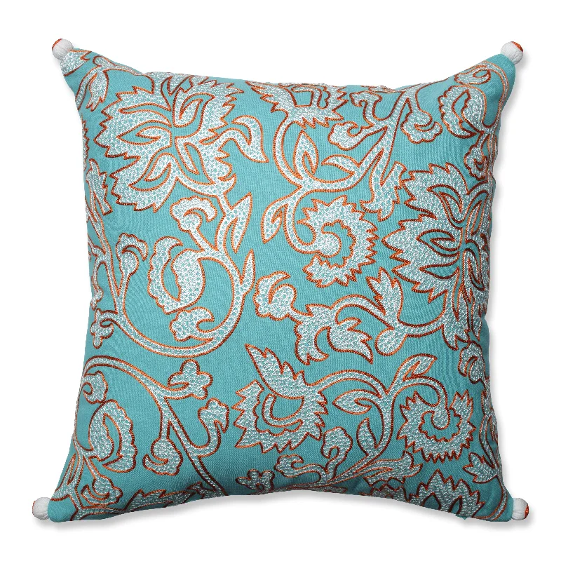 Ellie Belize-Citrus 18-Inch Throw Pillow