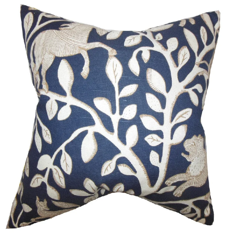 Jorja Foliage Euro Sham Blue