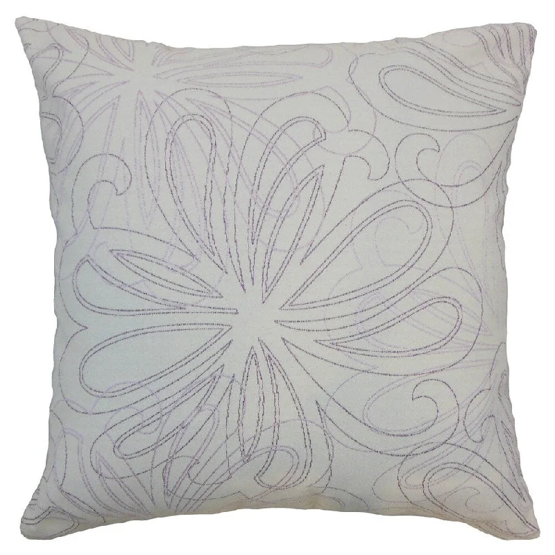 Pomona Floral Euro Sham Orchid