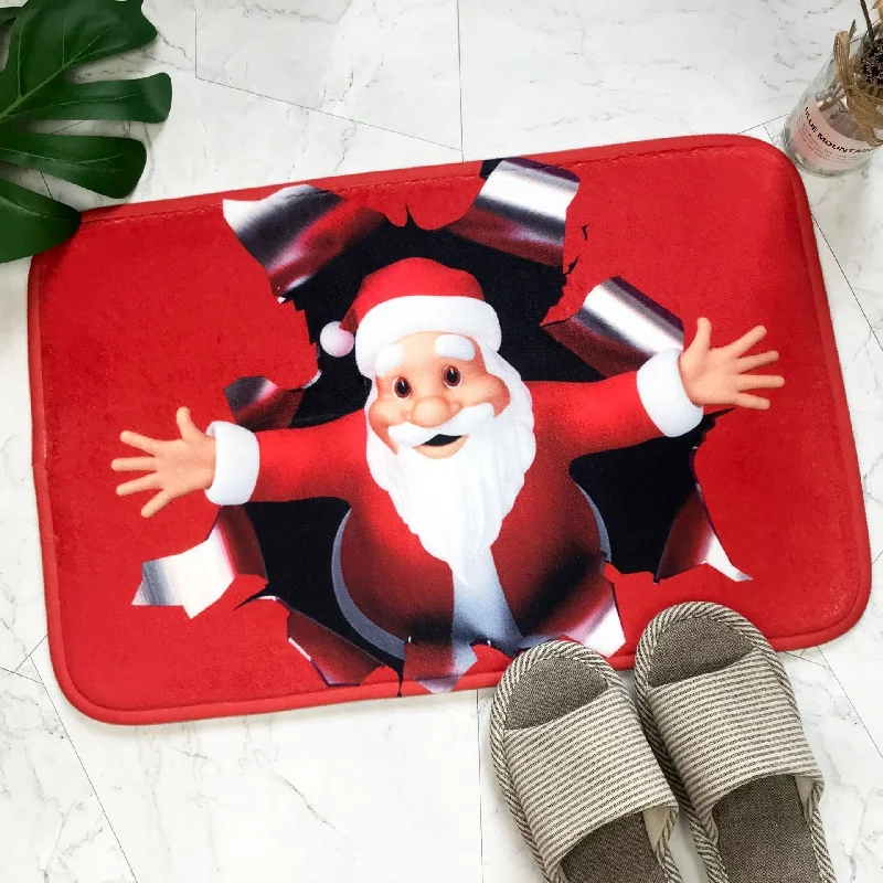 Large Size Christmas Decorations Door Mats Pattern 05