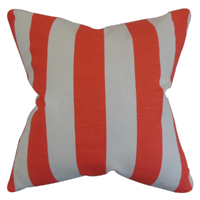 Acantha Stripes Euro Sham Orange