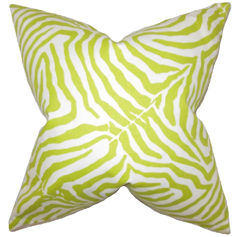 Oneanta Zebra Print Lime