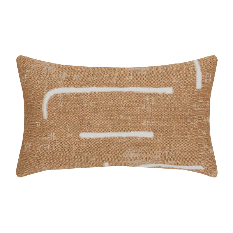 12" x 20" Elaine Smith Pillow  Instinct Caramel