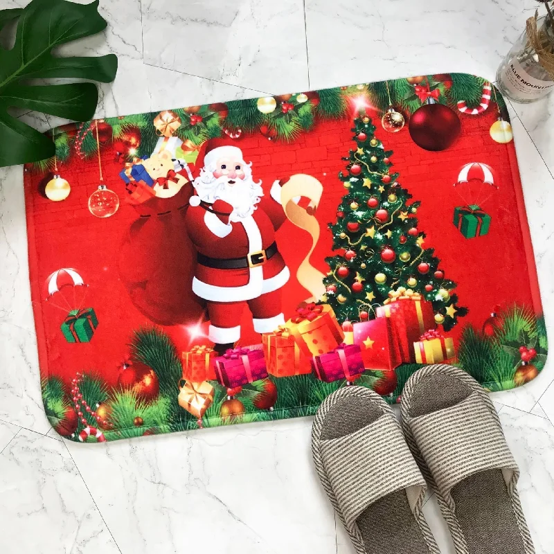 Large Size Christmas Decorations Door Mats Pattern 08