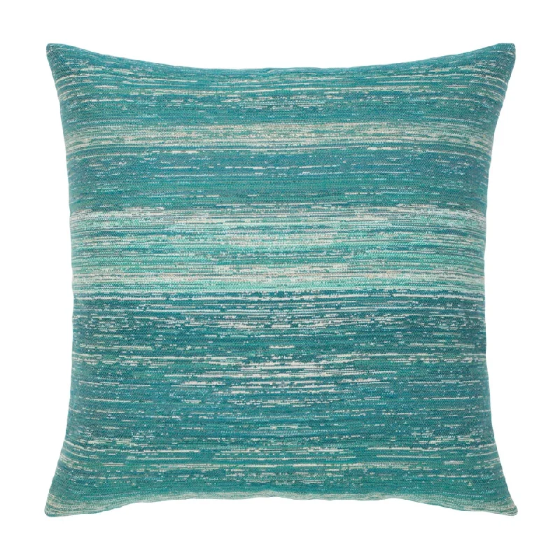 20" Square Elaine Smith Pillow  Textured Lagoon