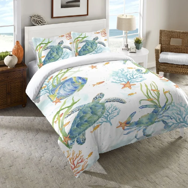 Laural Home Sealife Serenade Standard Pillow Sham