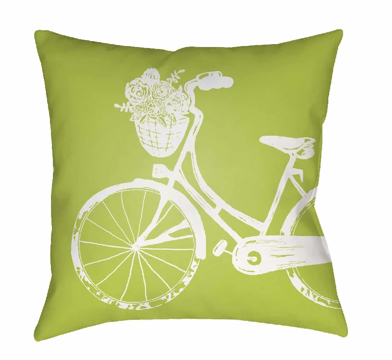 Haliliye Retro Bicycle Throw Pillow