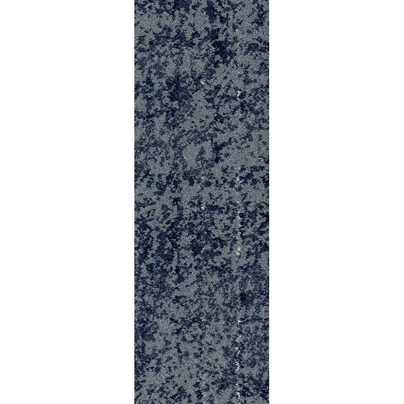 Mohawk - Above and Below - Biotope - 12 in. x 36 in. - Commercial Carpet Tile - Indigo Milk Cap