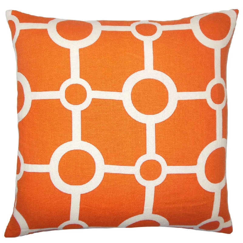 Ugra Geometric Euro Sham Orange