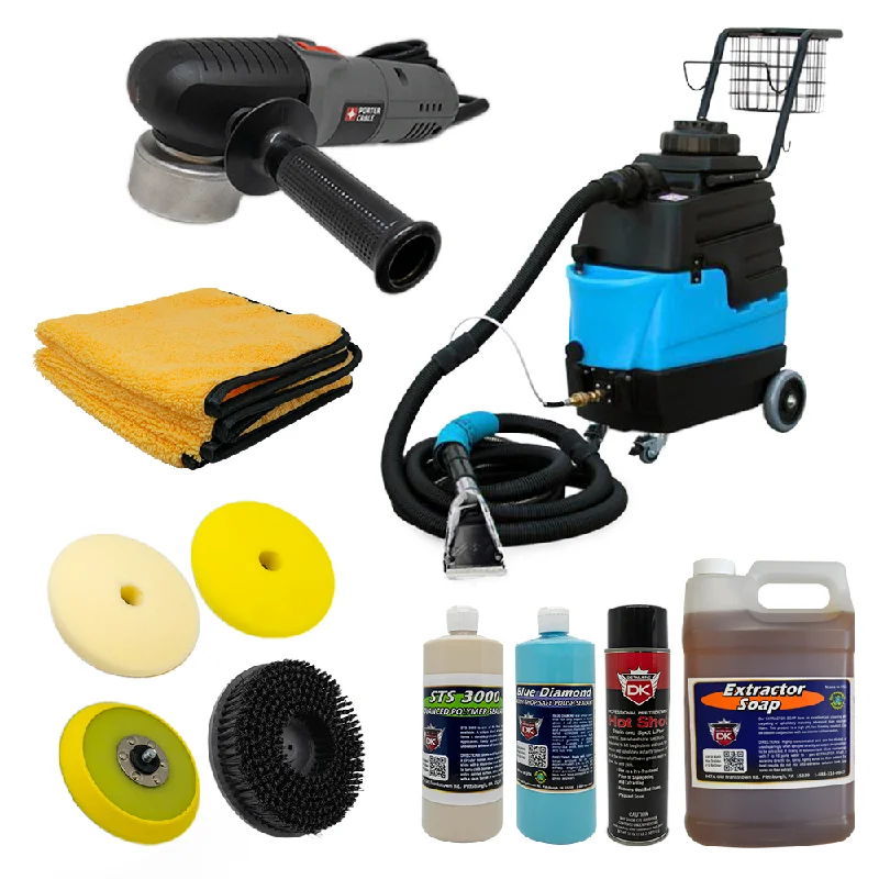 Mytee Lite III 8070 Extractor & Porter Cable 7424XP Polisher Value Package