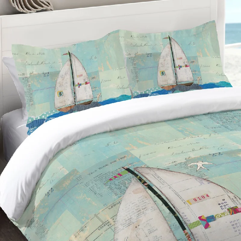 Laural Home Sailing the Seas Standard Pillow Sham