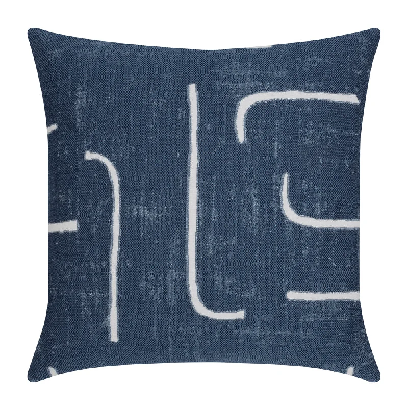 20" Square Elaine Smith Pillow  Instinct Denim