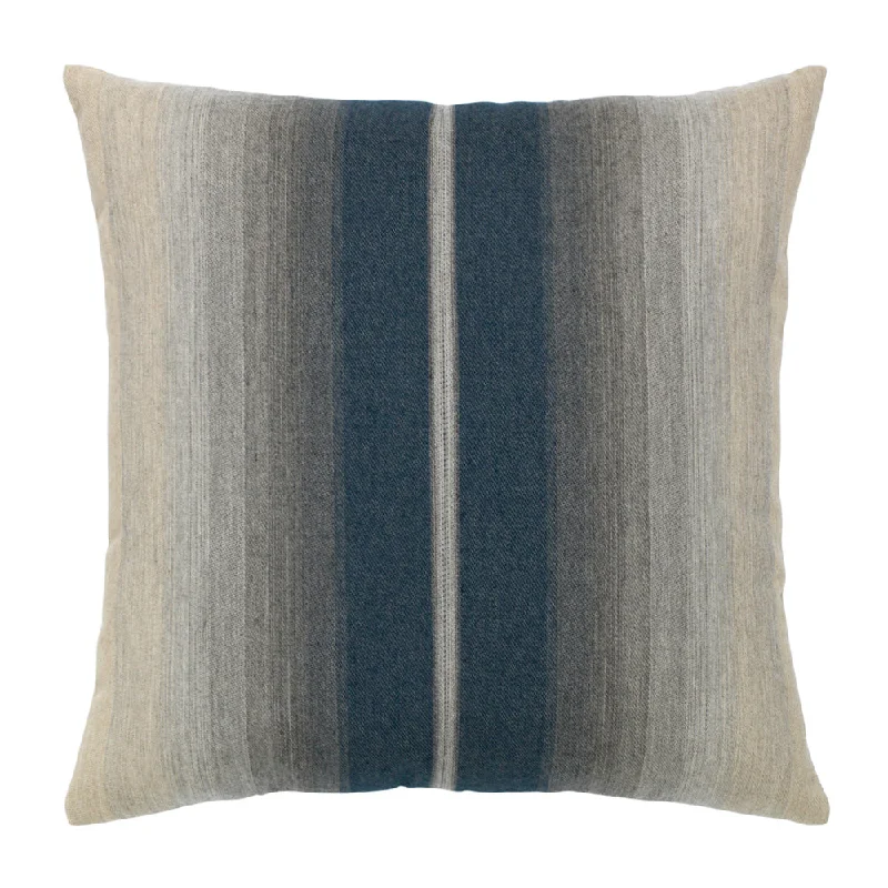 20" Square Elaine Smith Pillow  Ombre Indigo