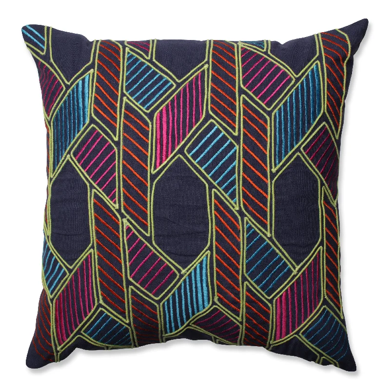 Graphic Geometric Multi 18-inch Throw Pillow