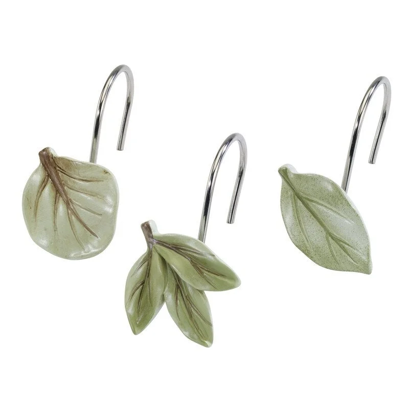 Avanti Ombre Leaves Shower Hooks - Multicolor