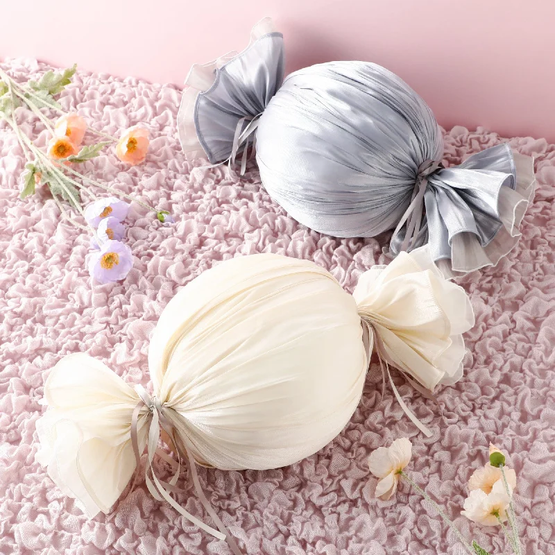 Tutu Candy Cushion  Light Grey