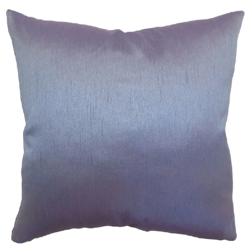 Rosamund Solid Euro Sham Violet