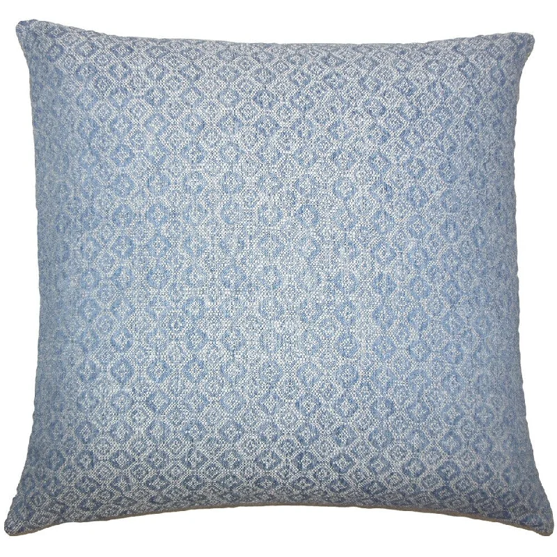 Caitir Geometric Euro Sham Chambray