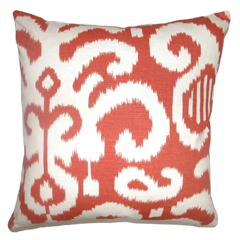 Teora Ikat Euro Sham Flame