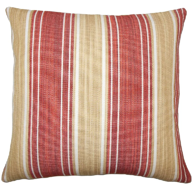 Ferlin Striped Euro Sham Cayenne