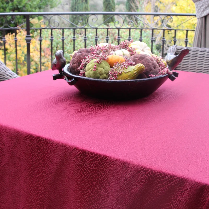 Rectangular Kenya Damask Tablecloth