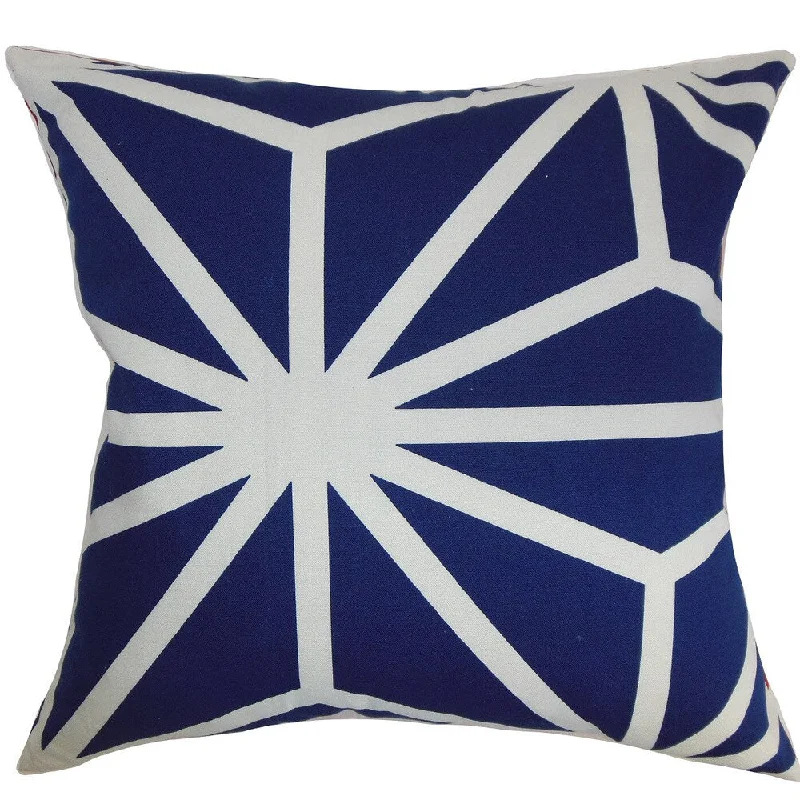 Dazu Geometric Euro Sham Sapphire