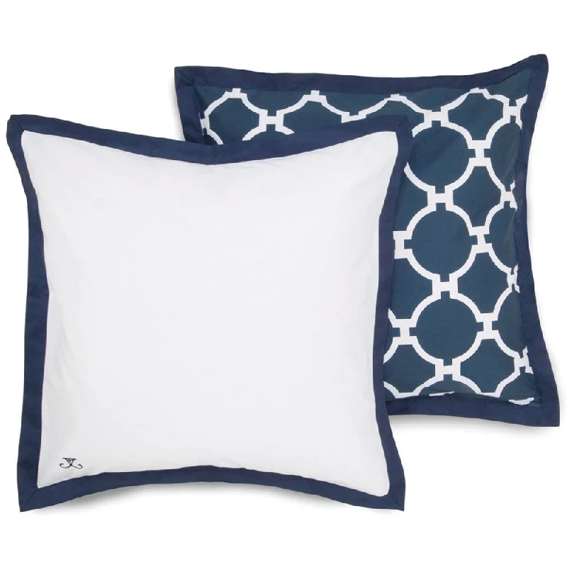 The Curated Nomad Magnolia Reversible European Square Sham