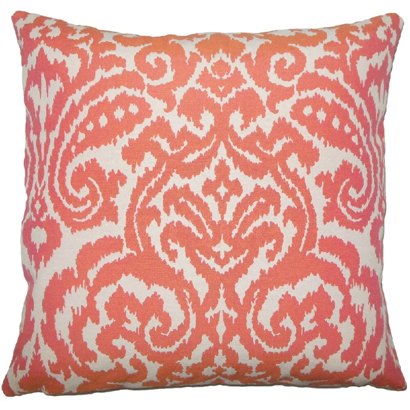 Wafai Ikat Euro Sham Coral