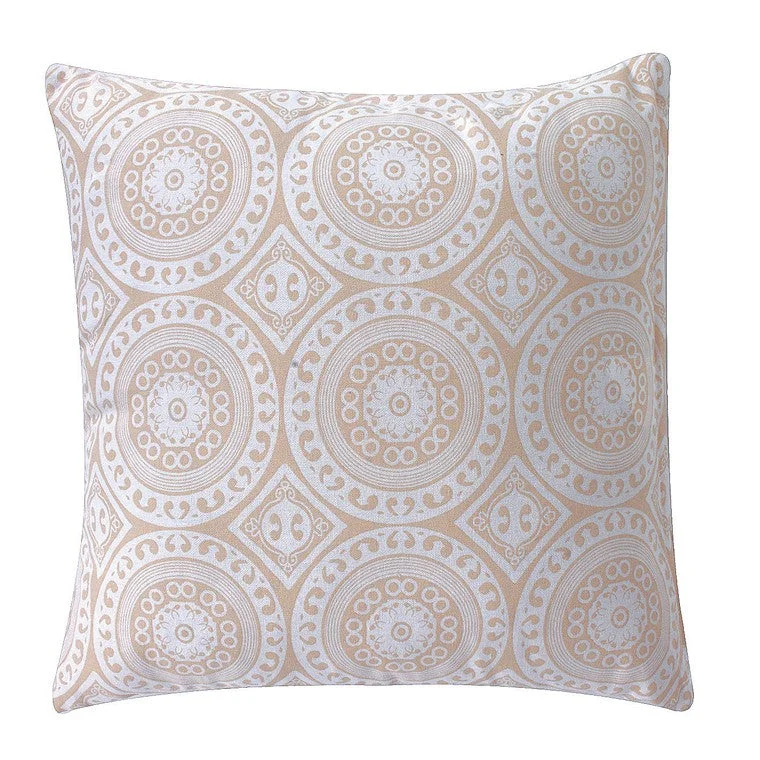 H&G Decor Cushion Sand Circles, 40cm x 40cm