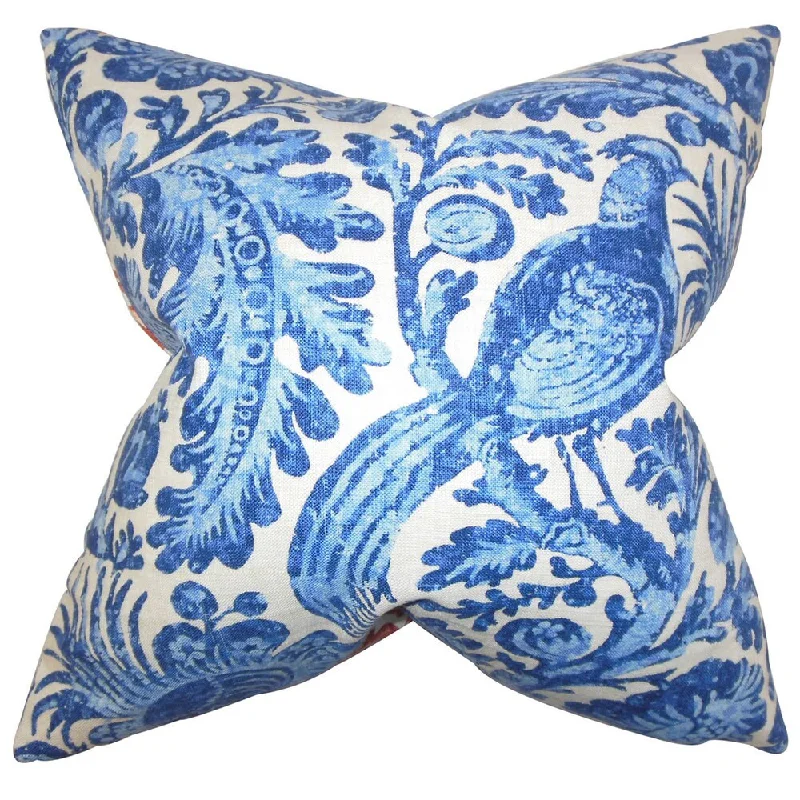 Cadeau Floral Euro Sham Blue