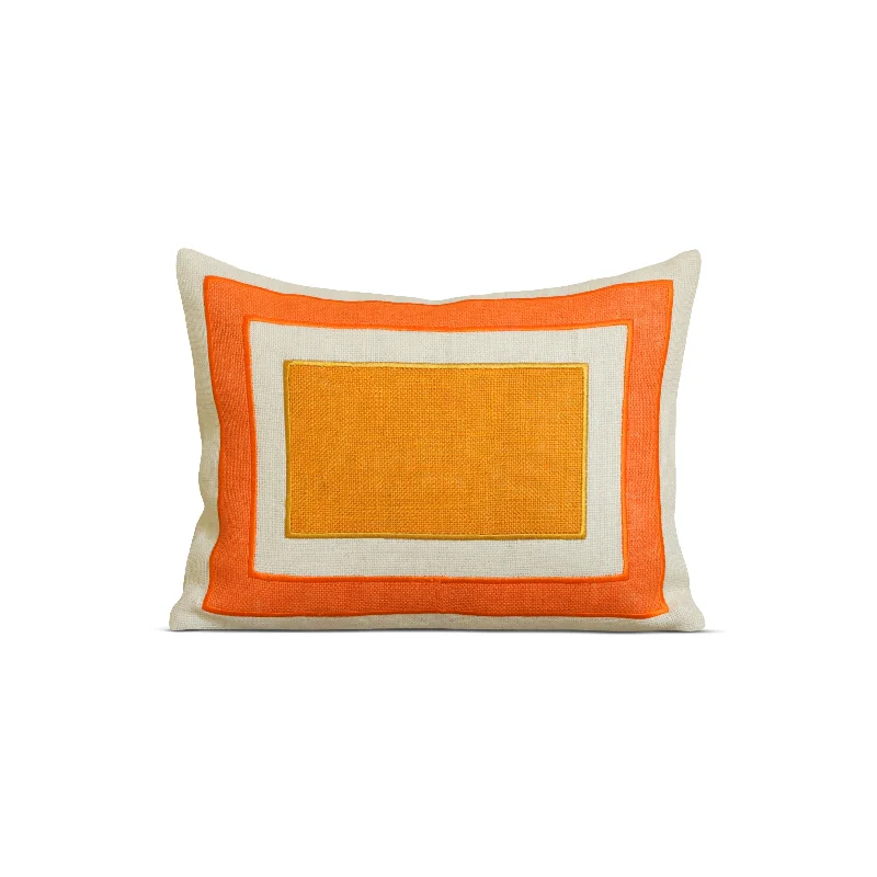 Custom Made Color Block Pillow Case