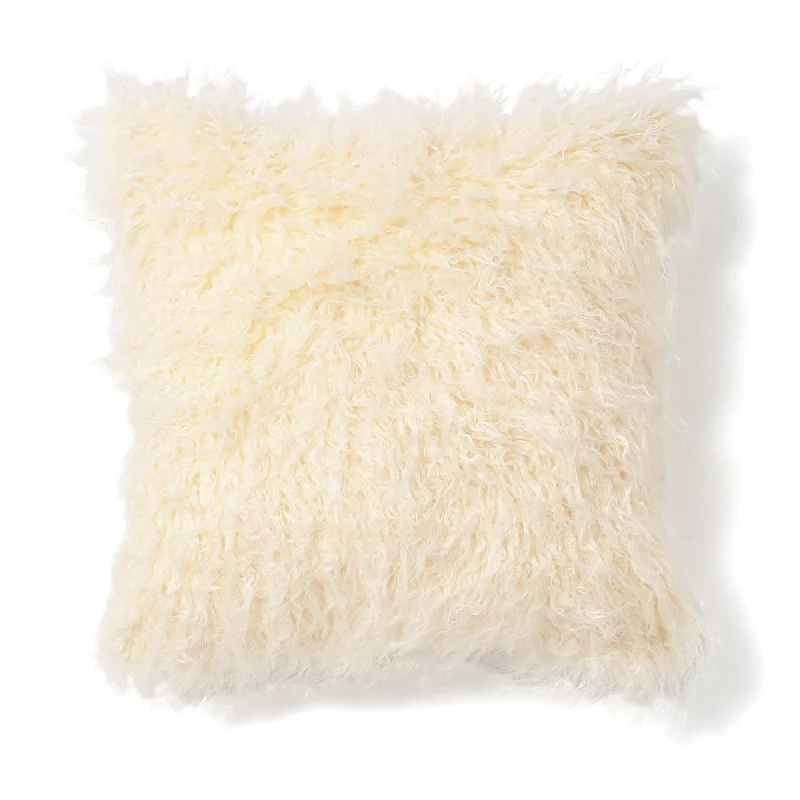 Fur L Cushion Cover 450 X 450 Ivory