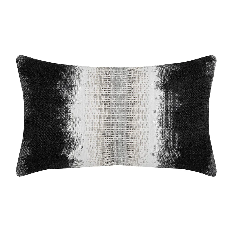 12" x 20" Elaine Smith Pillow  Resilience Charcoal