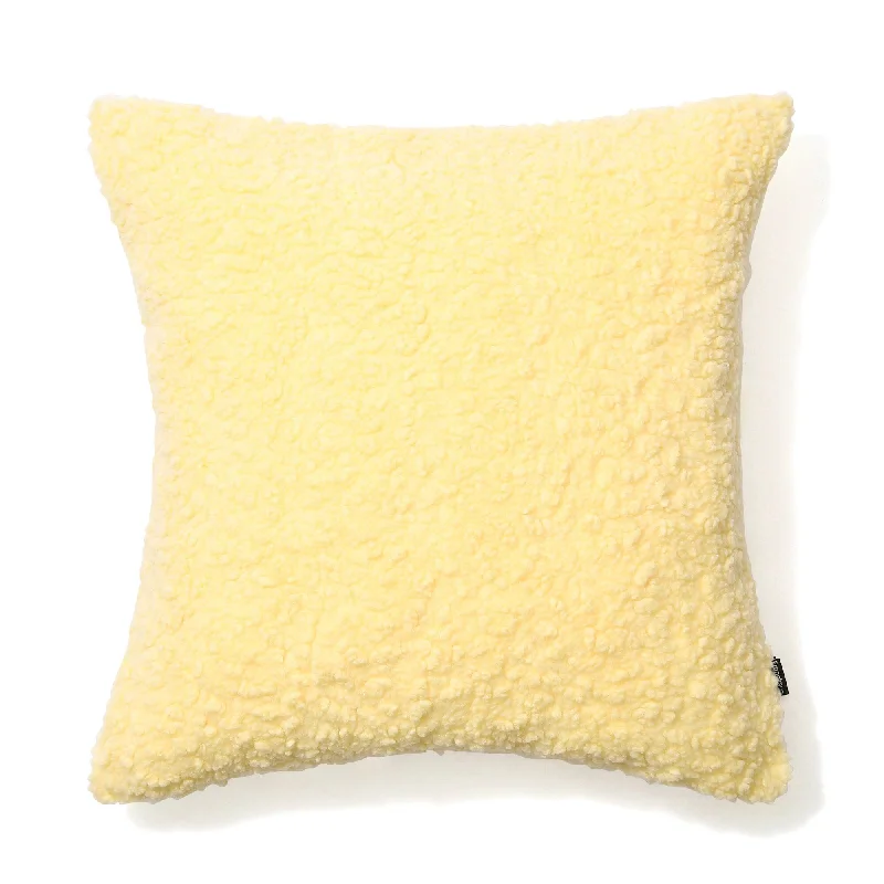 Boa Cushion Cover 450 X 450 Light Yellow