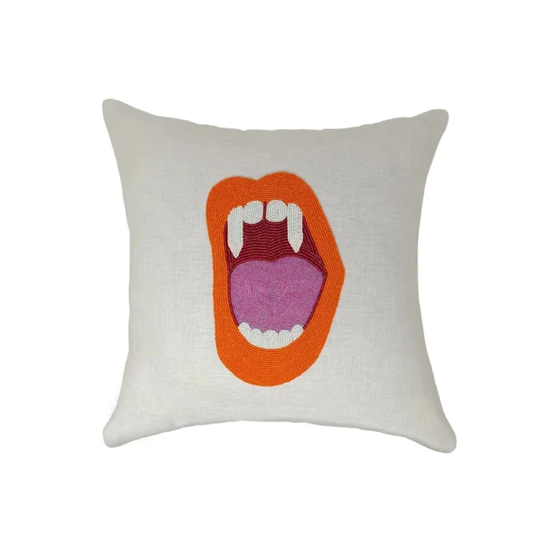 Halloween Vampire Pillow Cover