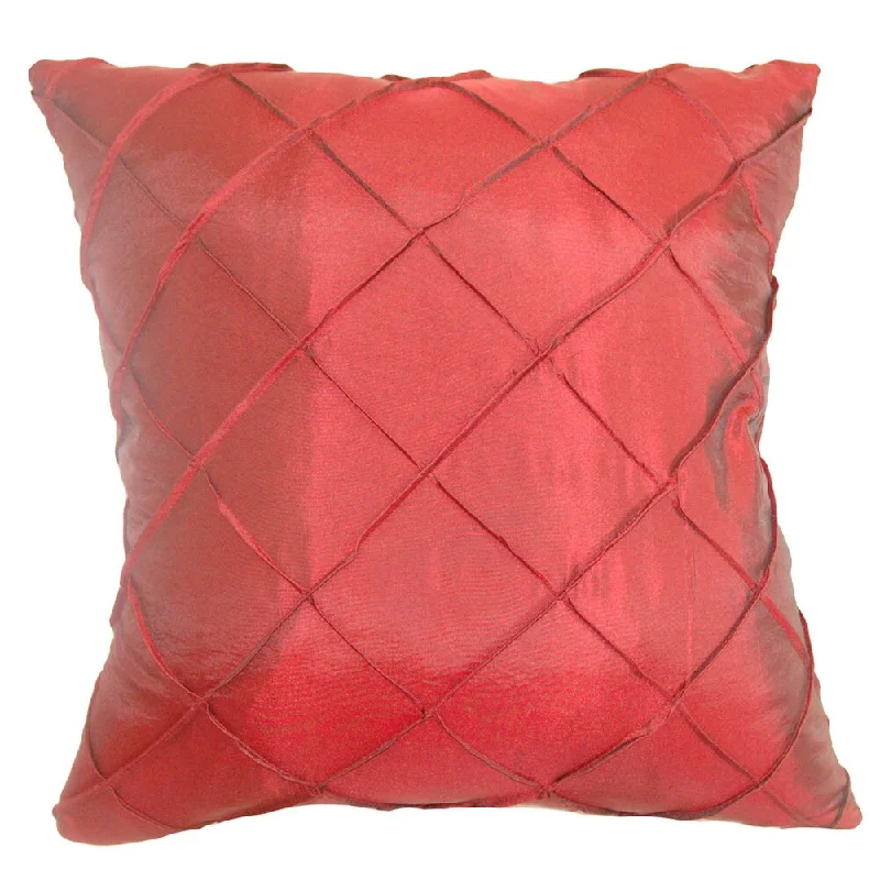 Tamara Quilted Euro Sham Red