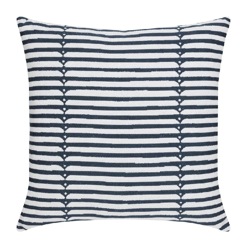 20" Square Elaine Smith Pillow  Sincerity Denim