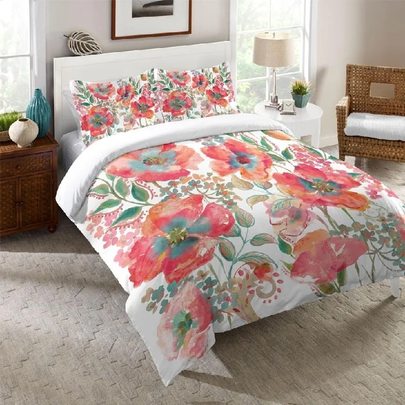 Laural Home Boho Florals Standard Pillow Sham