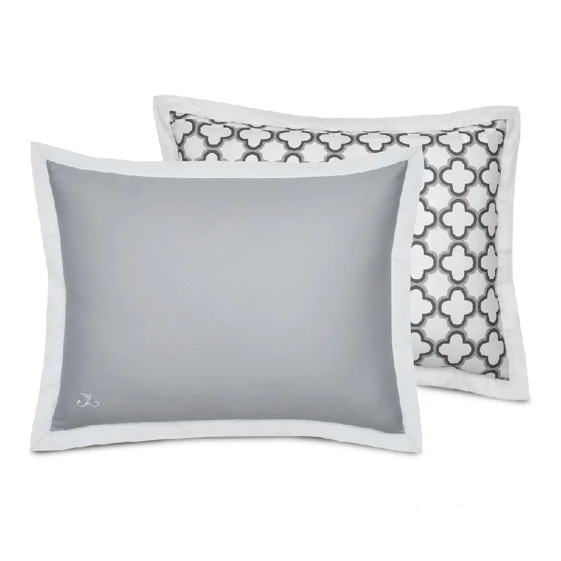 Jill Rosenwald Quatrefoil Standard Sham