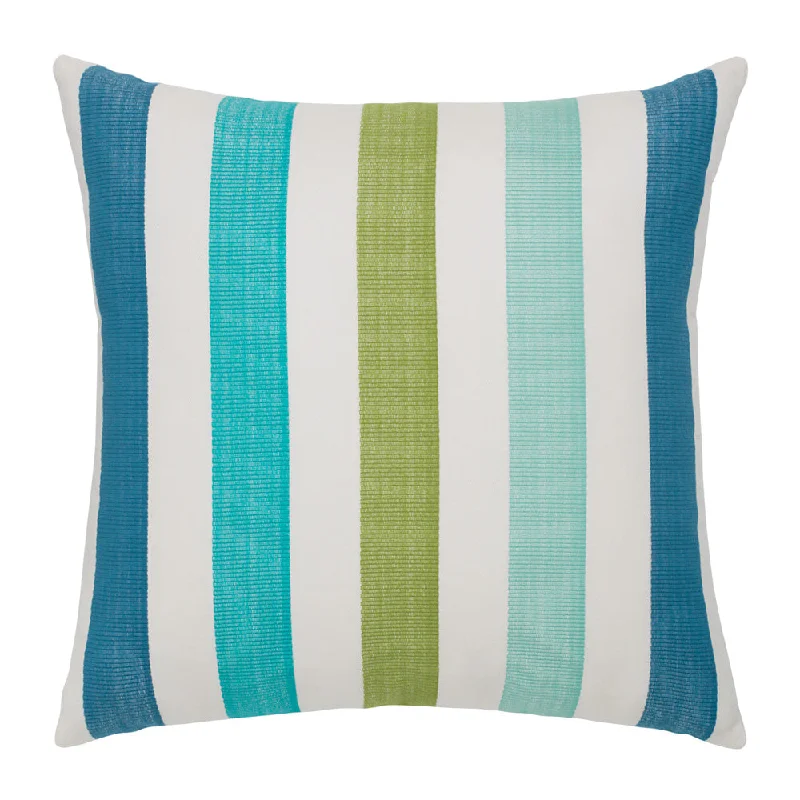 20" Square Elaine Smith Pillow  Rhodes Stripe